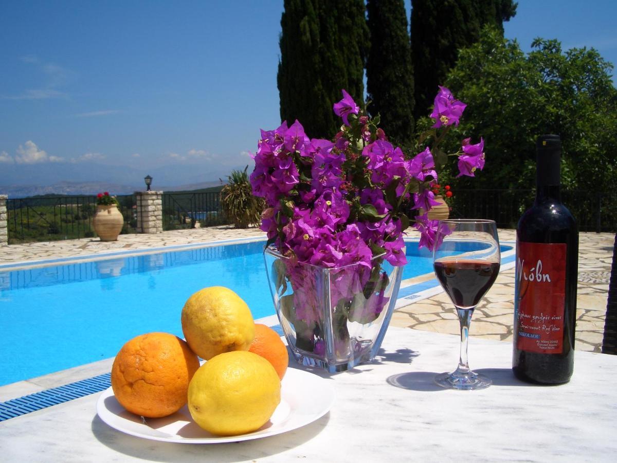 Villa Bacchus Kassiopi Corfu Exteriér fotografie